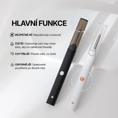 Auriview - Čistič uší s kamerkou