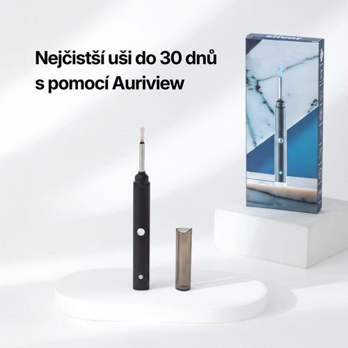 Auriview - Čistič uší s kamerkou